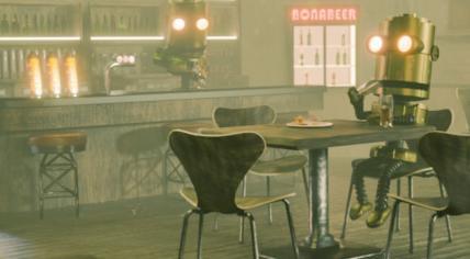 机器人酒吧